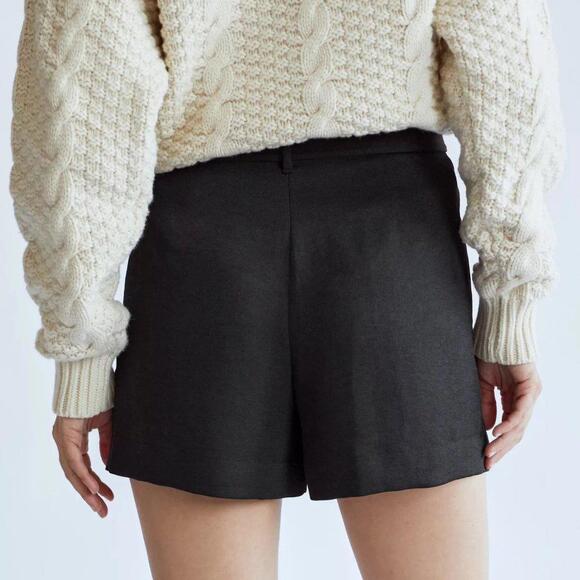 Wilfred Paperbag Short - Black - 00 - Picture 2 of 8